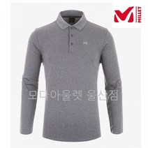 밀레 MILLET 신상할인 남성 기모 듀하W 카라 티셔츠 MVQWT439