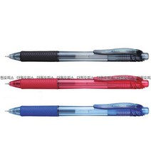 펜텔 에너겔X 0.4 0.5 0.7mm 수성노크펜 1타(12자루), BL107 블랙