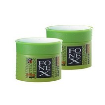 독일 2 x 포넥스 매트-룩 헤어 왁스 100g ✓ 베스트셀러 ✓ 익스트림 홀드 ✓ 끈적임 없음 헤어젤 헤어왁스