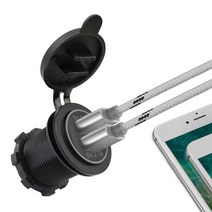 4.2A USB 충전 2포트 카라반 캠핑카 DIY, 4.2A충전2포트