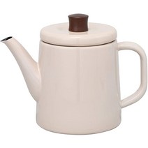 노다호로 1.5L 법랑 PTR 주전자 베이지 PTR-1.5KBE, 1