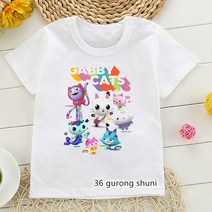 개비의 매직하우스 인형 하우스 개비 보그 2021 티셔츠 탑스 티 캐미솔 프린트, 09 10T, 14 10837