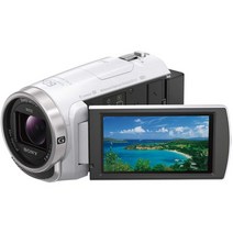 소니 캠코더 Handycam HDR-CX680 광학 30 배 내장 메모리 64GB 화이트 HDR-CX680 W