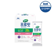 [셀렉스] 프로핏 웨이프로틴 복숭아 스틱(33gx10), 30개입, 33g