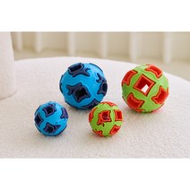반려동물 LED방울 공 소형5cm 대형8cm2종 그린/블루 1개, 그린S