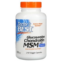 DOCTORS BEST OPTIMSM 함유 글루코사민 콘드로이틴 MSM