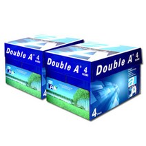 더블에이 A4용지 80g 2박스(4000매) A4 복사용지, 더블에이 A4용지 80g 2박스(4000