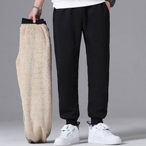 골프솜바지 남성 패딩 바지 팬츠 양털 기모 본딩 윈터 골프 홈쇼핑 남자 조거 밴딩 방풍