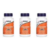 2+1 나우푸드 L카르노신 500mg 50베지캡슐 3개, 1개, 기본