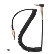 DIY 오디오 케이블 커넥터 헤드폰 플러그 수리 오디오 어댑터 3.5mm 70.87 인치, 검은색