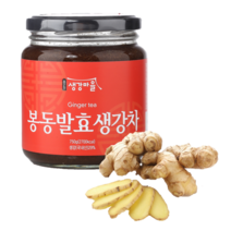 발효1번지 봉동 발효생강차 프리미엄 500g_750g 발효라서더좋다 면역력 향상 생강차, 1병, 750g, 750ml, 1개
