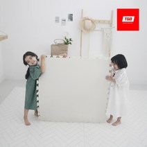 티지오매트 탄탄 퍼즐매트 100x100cm 두께2.5cm/4cm, 모노그레이, 100x100x4cm(1장)