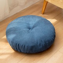 박나래요가매트 친환경요가매트 inyahome 요가 좌석 베개 솔리드 컬러 명상 요가, rd 블루, 직경 42cm