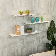 해외 노르딕양식의 일자형 선반무공중력강벽책장 주방욕조제-138240, 01.가로 30 세로 20 두께 2