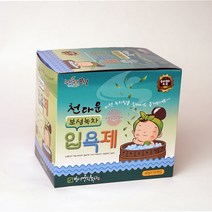 보성녹차 유기농 보성녹차입욕제 40g 10입 반신욕 입욕제, 1개, 40g x 10입
