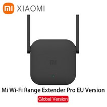 Repetidor WiFi Xiaomi mi jia Pro 300 M amplificador de red expansor enrutador energa a Roteador 2 an, 01 Black_01 EU 플러그