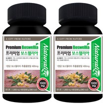 타이거아울렛 인도산 프리미엄 보스웰리아 정제 60정 x 2병 4개월분 보스웰리아정 보스웰리아환 보스월리아 알약 분말 가루 추출물, 단품, 단품