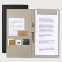 고급 가죽 서류판 사무실 결재 명함 A4 비즈니스 협상 선물