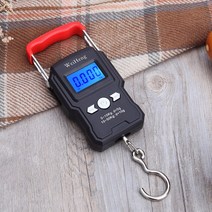 톤백저울 1톤 매달림 디지털 걸이식 저울 전자 백라이트 5.99 USD 통관 0-75Kg 측정 테이프 포함 걸이형, 03 A23L