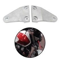 오토바이 헤드라이트 전조등 브라켓 혼다 CB1300/CB400 실버에 대 한 2Pcs 오토바이 헤드 라이트 램프 마운, 한개옵션0, 한개옵션0