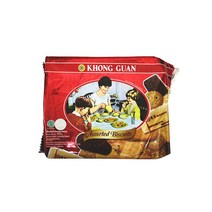 인도네시아 콩구안 어쏠티드 비스켓 과자 간식 300g 2봉, 콩구안 어쏠티드 비스켓 300g 2봉, 2개