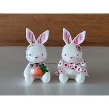 앉아있는 귀 쫑끗 토끼 차량용 인테리어용 방향제, 랜덤(선 제작 상품), 어벤투스