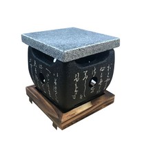 1인화로 소불고기 황동 구리 석쇠 유기 옥돌 옛날 솥뚜껑 세라믹 연기 기름안튀는 고기 불판 싱글 바베큐 숯 스토브 일본식 바베큐 스토브 알코올 스토브 구운 떡 스토브 작은 그릴, 용광로 15개 + 슬레이트 16개
