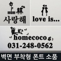 인테리어 소품 문패 도어사인 이니셜 입간판 블랙, 압축캐릭터 압축 고양이나비