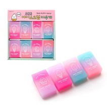 아이스크림지우개 32개혼합 네온컬러 문구용품 선물, 색상:[색상]본상품, 쿠팡미소마켓 본상품선택