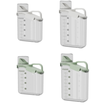 MBH WUYUN 잡곡통 2L 쌀독 보관용기 2P D0019, 블루*2