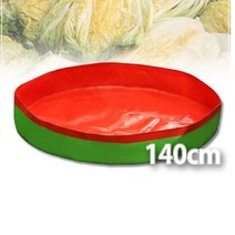 다용도 방수 매트 140cm 배추 절임 통 김장 촉감 놀이