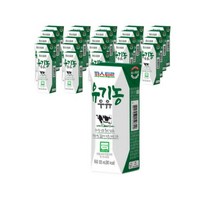 파스퇴르 유기농 우유 125mL 24입, 24개입