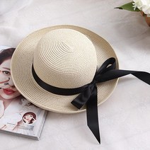 델리머 여성 플로피햇 밀짚모자