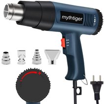 히팅건 열풍기Mythtiger 110V 미국 플러그 사이드 LCD 디스플레이 히트 건 열 송풍기 핫 에어 드라이어 솔, 02 220V EU PLUG