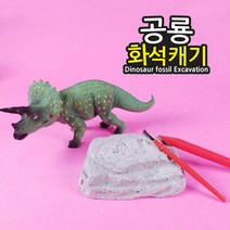 [공룡 화석 발굴 키트] 4세 5세 6세 7세 여아 남아 공룡 장난감 화석 캐기 방학 놀이 장난감