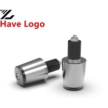7/8 "22MM 모토 그립 바 끝 CNC 바이크 오토바이 핸들 혼다 PCX 125 PCX125, 06 GRAY