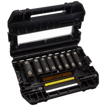 DEWALT 디월트 임팩트 드릴 수동 렌치 소켓 세트 10피스, 기본