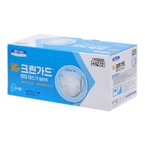 유한킴벌리 크린가드 국산 일회용 청정마스크 50매입 44272, 단품, 단품