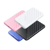 오리코 [ORICO/오리코] 25PW1C-C3 Type-C3.1 2.5형 외장하드 HDD 500GB (블랙) ~SS153