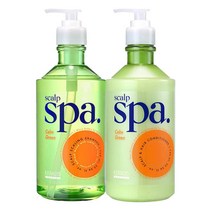 케라시스 두피스파 캄그린 샴푸 750ml 1개 + 컨디셔너 750ml 1개