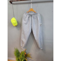 라벨 밴딩 기모 조커팬츠