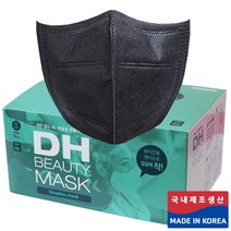 미용실마스크 100매/새부리형/귀편한마스크/끈없는마스크/미용실 전용 마스크/국내제조, 미용실마스크 백색 1박스(100매)
