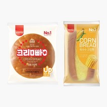 삼립 정통 크림빵 70g x 4봉 옥수수 크림빵 100g x 4봉, 4개
