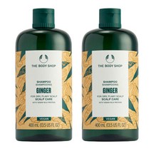 더바디샵 진저 스캘프 케어 샴푸, 400ml, 2개