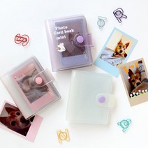 포토 카드 보관 포카 정리 증사 인스 이미지 인생네컷 앨범 스티커 바인더 포토북 단추, 네컷앨범 트윙클피치