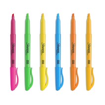 샤피 포켓 형광펜 1자루, 오렌지