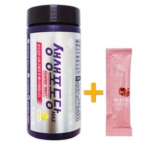 동화약품 생생포도당MAX 40정 레몬맛 포도당캔디(저혈당회복 두뇌근육피로회복) + 비비화이트 석류콜라겐 1포 증정!, 1병