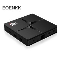 무선 블루투스 TV 박스 네트워크 망 셋톱 박스 4K 사진 품질 안드로이드 10 플레이어 2.4G & 5G, 02 4Gram32Grom_01 미국 플러그