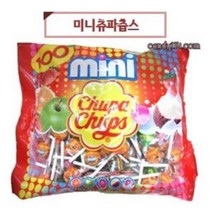 미니 츄파춥스 간식 후식 캔디 화이트데이 사탕 6g, 단품