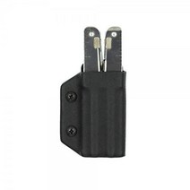 미국 Clip & Carry 빅토리녹스 SWISSTOOL용 Kydex 멀티툴 칼집 홀더, Black